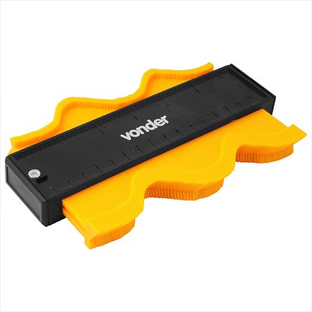 Gabarito copiador de contornos 14 cm - Vonder