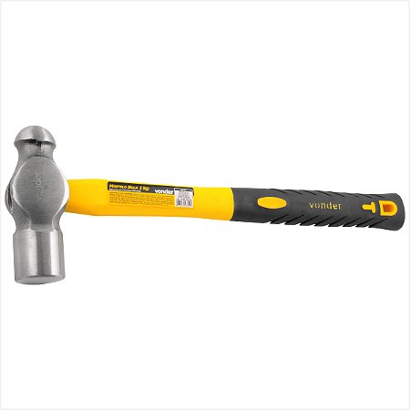 Martelo bola 1,0 kg cabo de fibra - Vonder