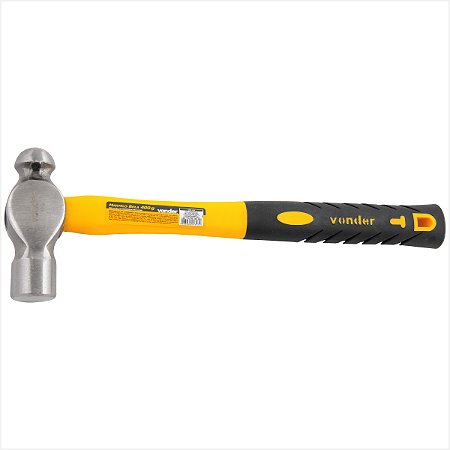 Martelo bola 400 g cabo de fibra - Vonder