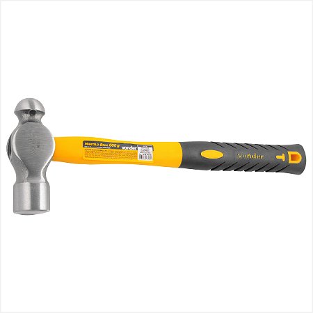 Martelo bola 600 g cabo de fibra - Vonder