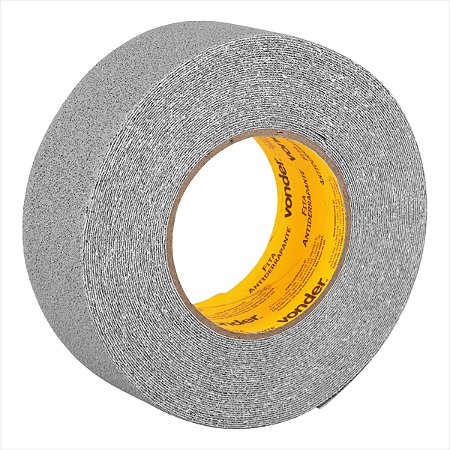 Fita antiderrapante 50 mm x 15 m cinza - Vonder