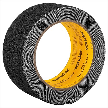 Fita antiderrapante 50 mm x 5 m preta - Vonder