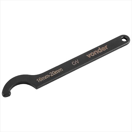 Chave gancho 16,0 mm a 20,0 mm aço cromo vanádio - Vonder