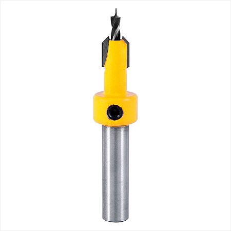 Fresa com dentes de metal duro para cabeça cônica 8,0 mm - Vonder
