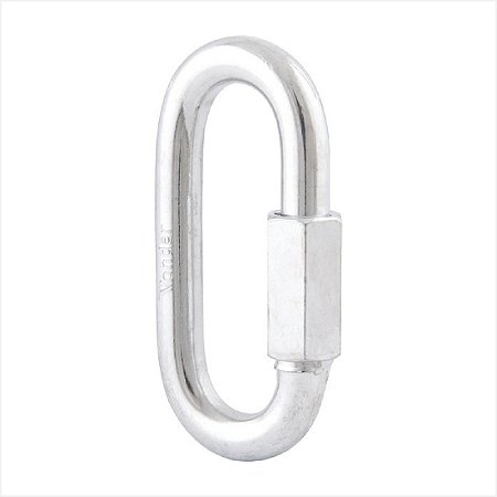 Mosquetão reto com rosca 5/16" com 3 peças - Vonder