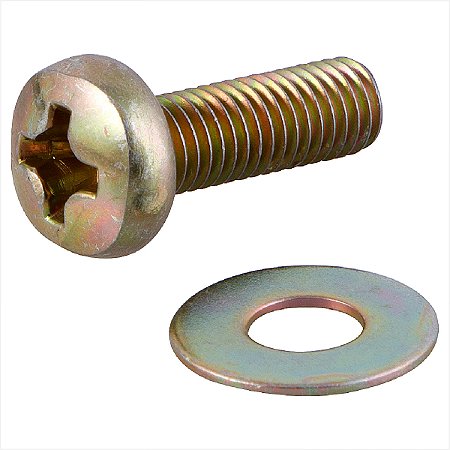 Parafuso com arruela para suporte de TV 5/16" x 30 mm - Vonder