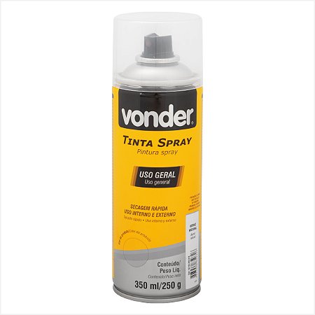 Verniz em spray natural 350 ml/250 g - Vonder