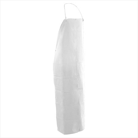 Avental de PVC branco com forro 1,20 m x 0,70 m - Vonder