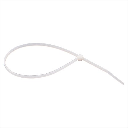 Abraçadeira de nylon branca 280 mm x 3,6 mm com 100 peças - Vonder
