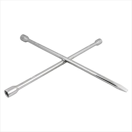 Chave de roda tipo cruz 17,0 x 19,0 x 21,0 mm x espátula - Vonder