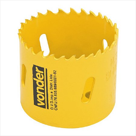 Serra copo de aço rápido 22 mm - 7/8" - Vonder