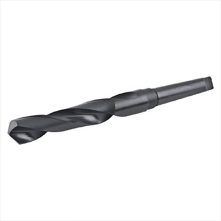 Broca de aço rápido 45,00 mm DIN 345 CM4 HSS preta - Vonder