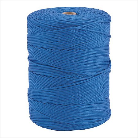 Corda multifilamento trançada 6,0 mm x 191 m azul - Vonder