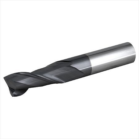 Fresa topo 12,0 mm em metal duro 2 cortes - Vonder