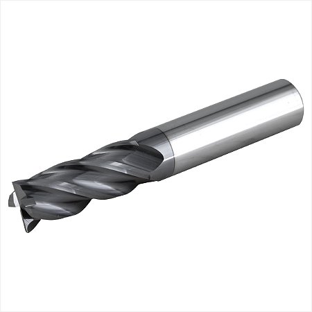 Fresa topo 12,0 mm em metal duro 4 cortes - Vonder