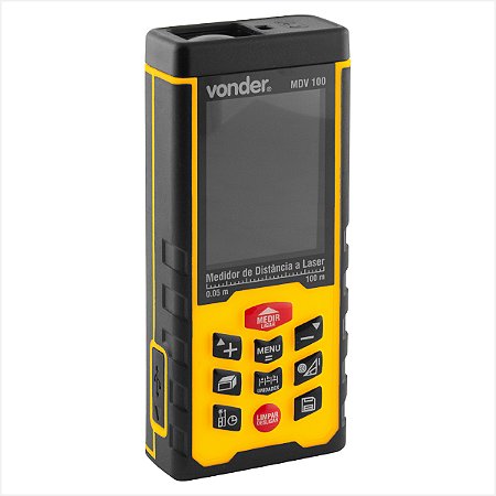 Medidor de distância a laser 100,0 m MDV 100 - Vonder