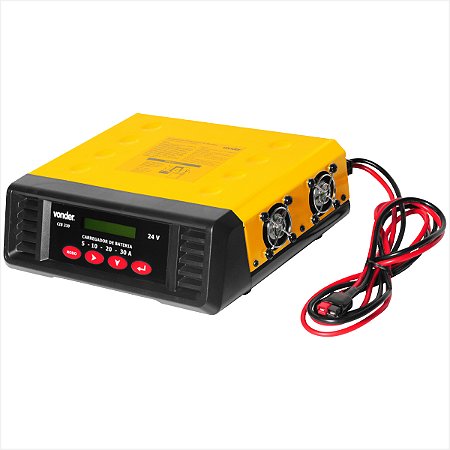 Carregador inteligente de bateria 127 V 220 V CIB 330 - Vonder