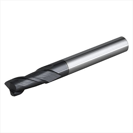Fresa topo 6,0 mm em metal duro 2 cortes - Vonder