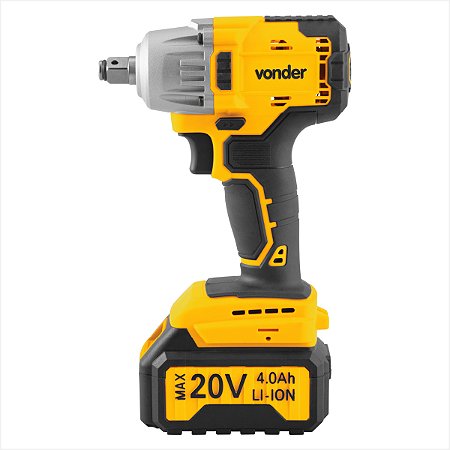 Chave de impacto bateria 20 V encaixe de 1/2" fonte bivolt CIV 200B - Vonder