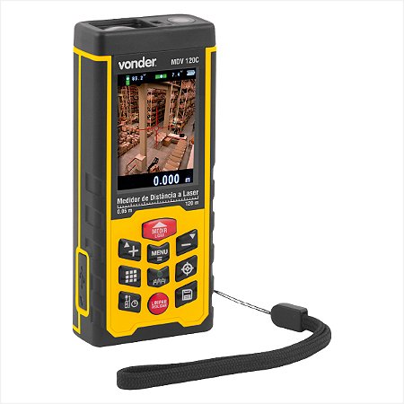 Medidor de distância a laser 120,0 m MDV 120 C - Vonder