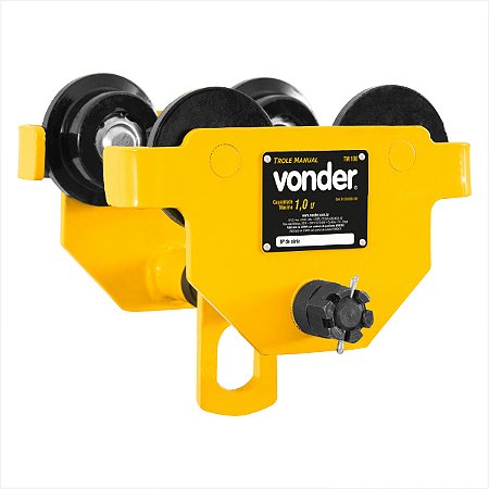 Trole manual 1,0 tonelada (1,0 tf) TM 100 - Vonder