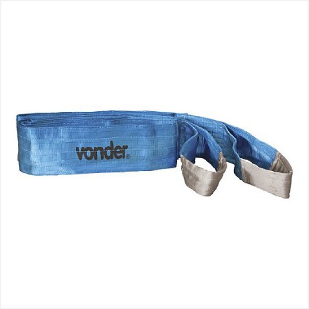 Cinta para elevação de cargas 7:1 6,0 m 8,0 tf azul CE 860 - Vonder