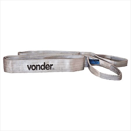 Cinta para elevação de cargas 7:1 3,0 m 4,0 tf cinza CE 430 - Vonder