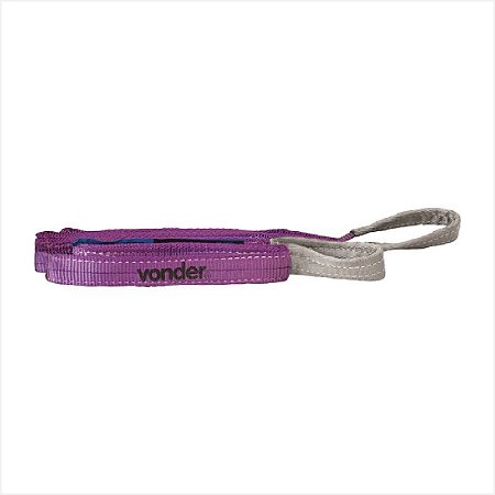 Cinta para elevação de cargas 7:1 2,0 m 1,0 tf violeta CE 120 - Vonder