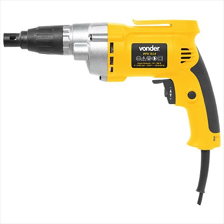 Parafusadeira elétrica encaixe 1/4" 220 V 500 W PFV 514 - Vonder