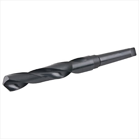 Broca de aço rápido 1.3/8" DIN 345 HSS preta - Vonder