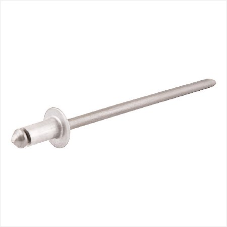 Rebite de repuxo 4,8 mm x 25,0 mm caixa com 1.000 peças - Vonder