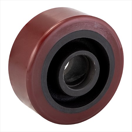 Roda dianteira 150 mm x 62 mm em poliuretano - Vonder