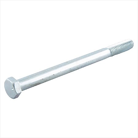 Parafuso sextavado zincado 3/8" x 5" UNC rosca parcial 50 peças - Vonder
