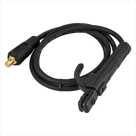 Cabo de solda com porta-eletrodo 25 mm² x 2 m engate baioneta 13 mm - Vonder