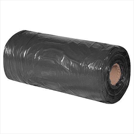 Lona plástica preta 4 m x 100 m 15 kg - Vonder