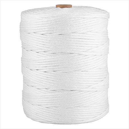 Corda multifilamento trançada 5,0 mm x 356 m branca - Vonder