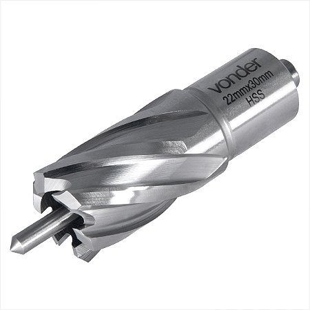 Broca anular encaixe Weldon 22 mm x 30 mm - Vonder