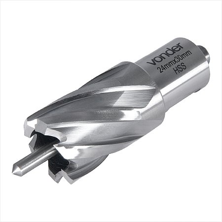 Broca anular encaixe Weldon 24 mm x 30 mm - Vonder