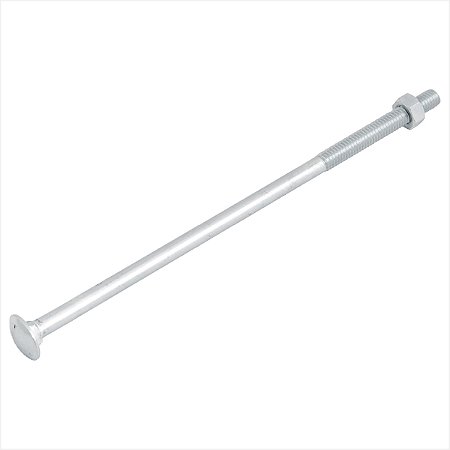 Parafuso francês zincado 5/16" x 8" com porca 50 peças - Vonder