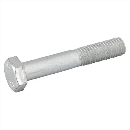 Parafuso sextavado zincado 12 mm x 80 mm MA 50 peças - Vonder
