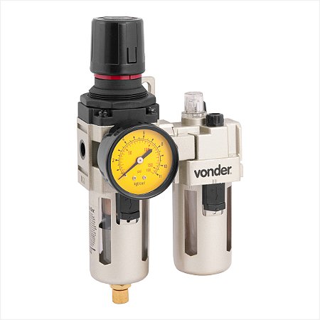 Regulador e lubrificador 1/4" RL 140 - Vonder