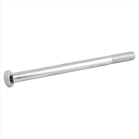 Parafuso sextavado zincado 3/8" x 5.1/2" UNC rosca parcial 50 peças - Vonder
