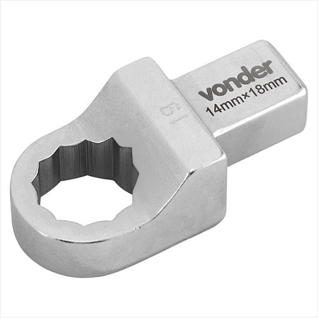 Ponta chave estrela de 19 mm 14 mm x 18 mm torquímetro de estalo intercambiável Vonder