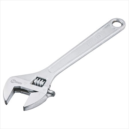 Chave ajustável 10" cromado fosco - NOVE54