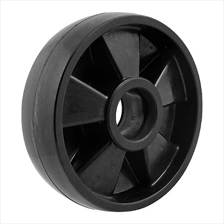 Roda dianteira 180 mm x 50 mm em nylon para Carros hidráulicos - Vonder