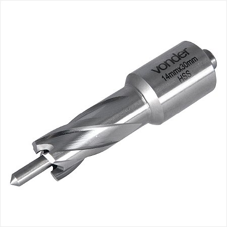 Broca anular encaixe Weldon 14 mm x 30 mm - Vonder