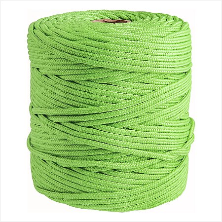 Corda caminhoneiro trançada 6 mm x 180 m verde - Vonder