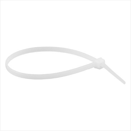 Abraçadeira de nylon branca 200 mm x 3,6 mm com 1.000 peças - Vonder