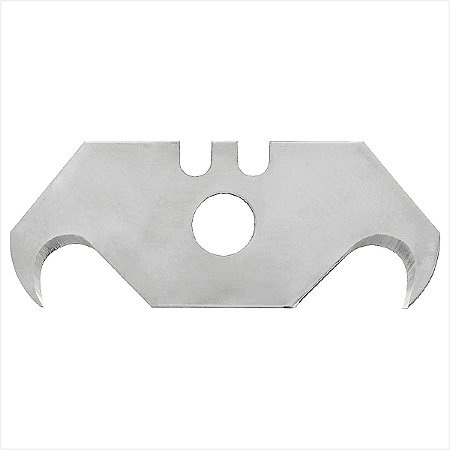 Lâmina trapezoidal para estilete curva com 20 peças LT 001 - Vonder