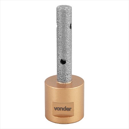 Fresa diamantada reta 10 mm - Vonder